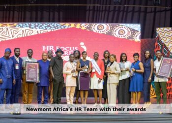 Newmont Africa is overall best organisation in HR Practice 