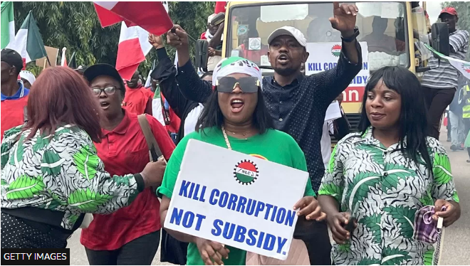 nigerias president tinubu increases wages as national strike looms