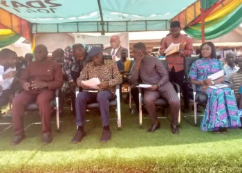 Nkoranza South: Dan Botwe cuts sod for ultra-modern market complex