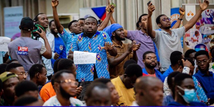nsmq 2023 presec wins tense quarter final contest against accra academy gsts
