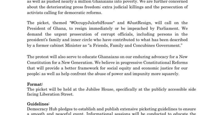 occupyjulorbihouse democracy hub to stage another protest from dec 1 to 31