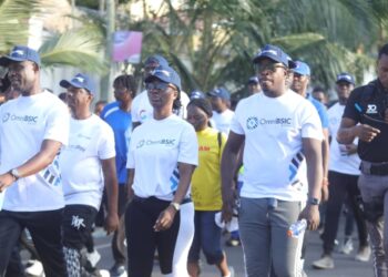 OmniBSIC Bank ignites health revolution with 3rd Quarter Health Walk