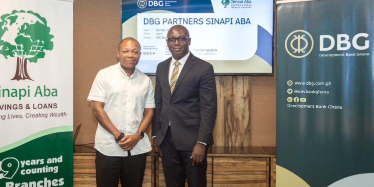 our partnership with sinapi aba savings and loans will fill a missing gap dbg ceo