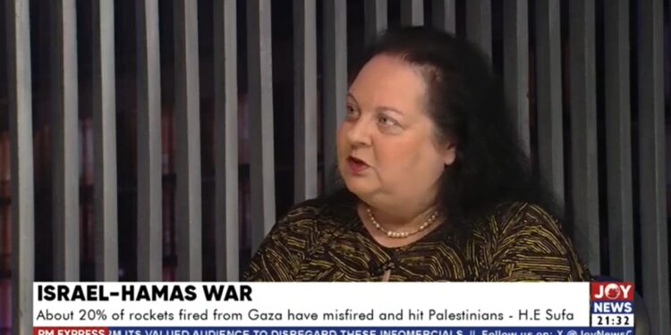 our war is against hamas for brutally attacking us israeli ambassador to ghana