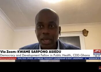 Over 90% of Ghanaians can’t bear the cost of dialysis treatment – Dr. Asiedu Sarpong