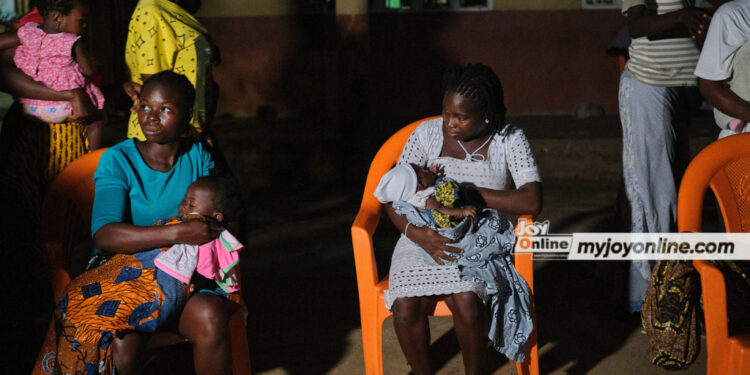 photos a night at a shelter housing akosombo dam spillage victims