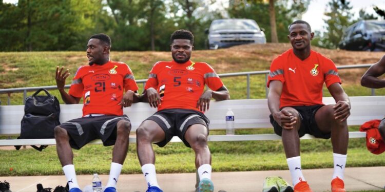 photos black stars hold first training session in charlotte ahead of mexico friendly