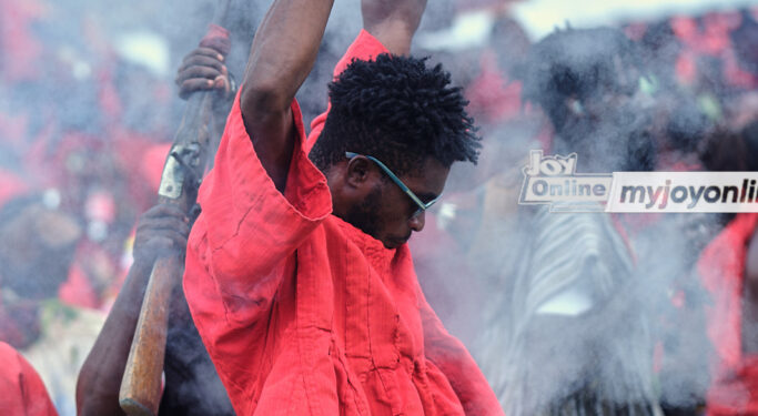 photos burial for late ga manye in accra