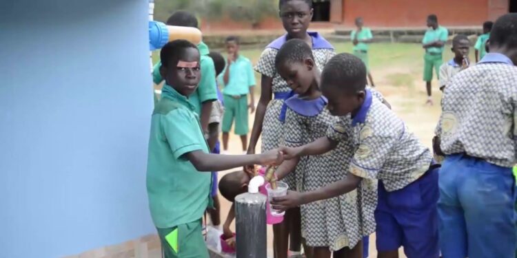 rfi constructs mechanised borehole for banso sda basic in ahanta west