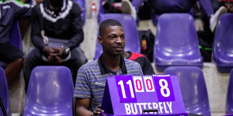 richmond aguiar ghanas fast rising international table tennis umpire