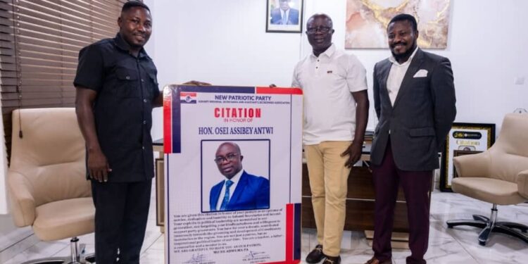 rise to the defence of the party as managers assibey antwi urges npp secretaries