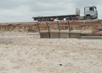 Sakumono Beach road faces imminent danger  