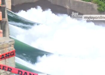Sights and sounds of Akosombo dam spillage: The havoc, evacuation, and cry for relief