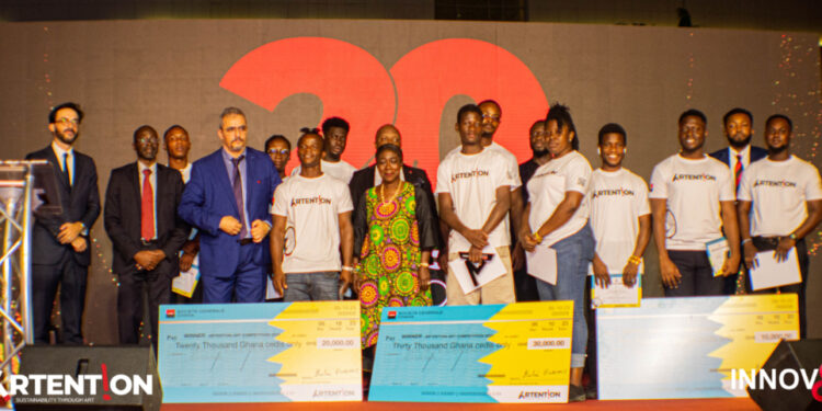 societe generale ghana rewards winners of artenton programme