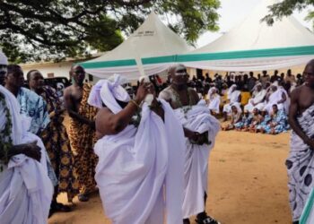 Somé Installs New Chiefs and Queen Mothers