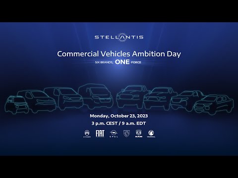 Stellantis to Present Commercial Vehicles Strategy and New Global Van Lineup on October 23 1 stellantis to present commercial vehicles strategy and new global van lineup on october 23