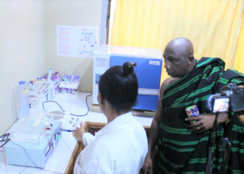 Suma citizens donate GH¢150k lab equipment to Presbyterian Health Centre 