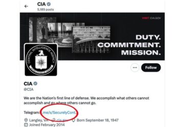 Twitter glitch allows CIA informant channel to be hijacked