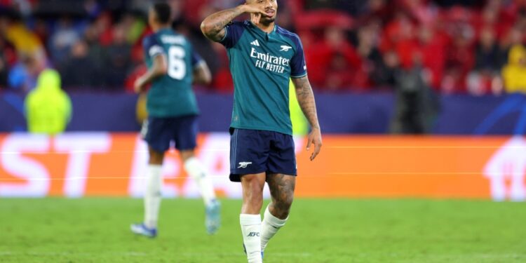 UCL: Gabriel Jesus scores and assists as Arsenal beat Sevilla 1 ucl gabriel jesus scores and assists as arsenal beat sevilla