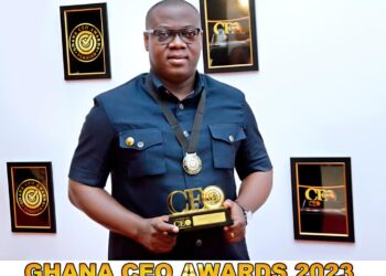 Vanguard Assurance Limited’s Frederick Adotey Saka crowned best CEO in General Insurance