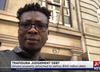 Video: JoyNews’ Manuel Koranteng visits Ghana’s property attached in the UK to defray judgement debt