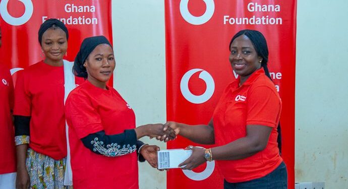 vodafone ghana foundation supports beneficiaries of invest for jobs n4g project in tamale