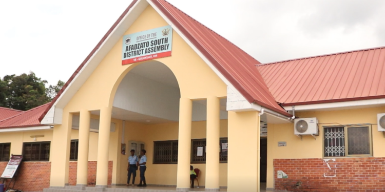 Volta Regional Minister tours 3 new assembly complexes 1 volta regional minister tours 3 new assembly complexes