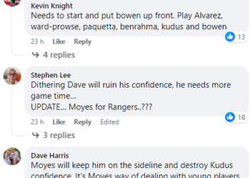 West Ham fans clamour for Mohammed Kudus to start more games after impressive performances