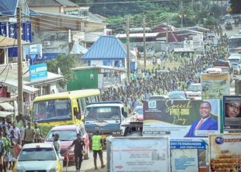 Yilo Krobo NSMQ team returns to heroic welcome after debut quarter-final appearance