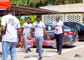 Zen Riders Cycling Club donates to Psychiatry Department of Korle Bu Teaching Hospital