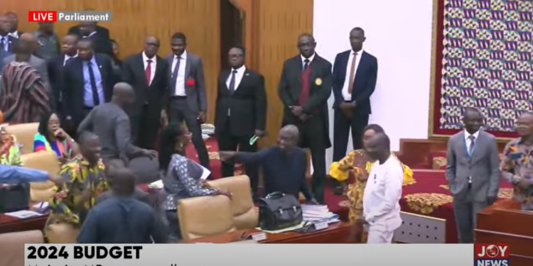 2024 budget majority stages walk during approval speaker suspends sitting