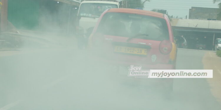 accras smoky vehicles continue to pose health risk to commuters pedestrians