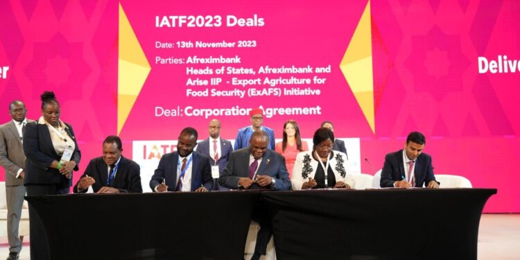 afreximbank commits 2bn as partners sign agreement for export agriculture for food security initiative
