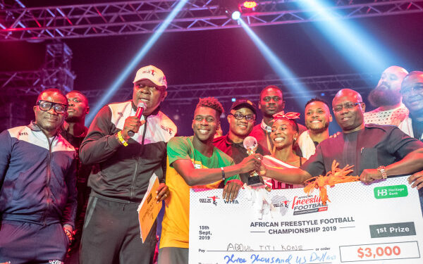afreximbank sponsors african freestyle football contest organised by feet n tricks