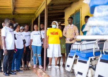 Apam St. Luke’s Hospital receives medical supplies from Check Rite