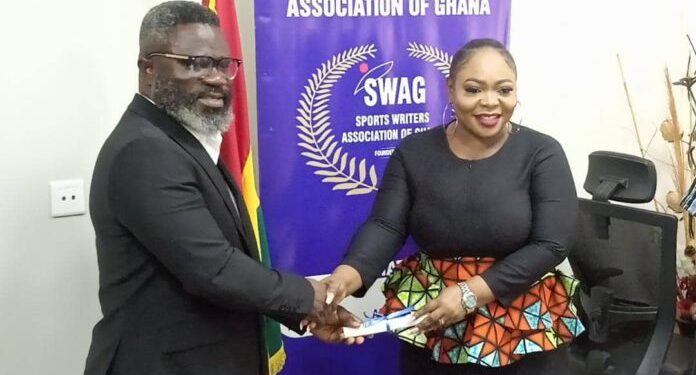 asempas mavis amanor newly elected swag executive sworn into office