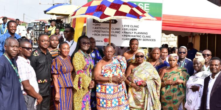 ayeduase health centre laboratory gets facelift by africa health collaborative
