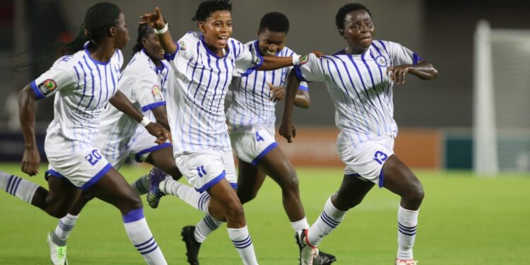 cafwcl 2023 comfort yeboah propels ampem darkoa ladies to comeback win over asfar club