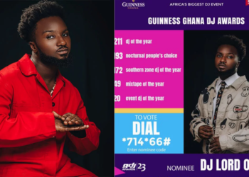 DJ Lord OTB wins 2023 Guinness Ghana DJ of the Year 