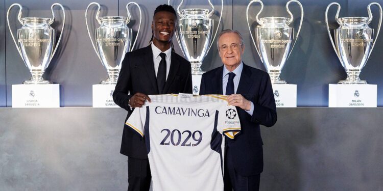 eduardo camavinga real madrid extend france midfielders contract until 2029