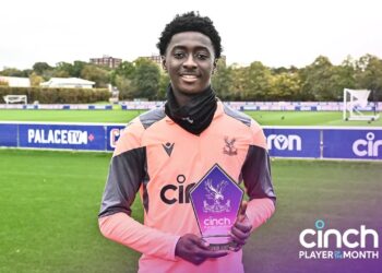 English-born Ghanaian forward Jesurun Rak-Sakyi named Crystal Palace Player of the Month