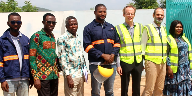 eu cerath development organization inaugurate coconut waste processing factory