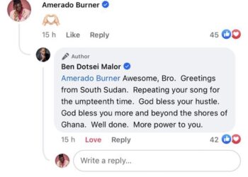 Former BBC editor Ben Dotsei Malor hails Amerado for ‘Kwaku Ananse’ 
