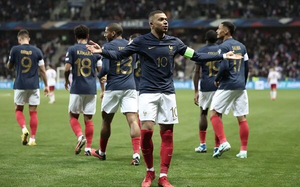 france smash records in 14 0 win dutch swiss romania qualify for euro 2024
