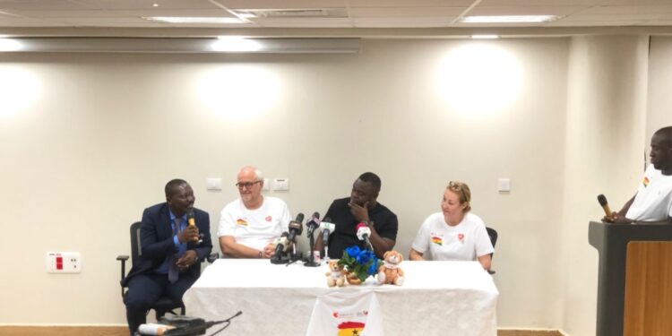 gerald asamoah foundation kinderherzen partners ugmc to conduct heart surgeries for ghanaian children
