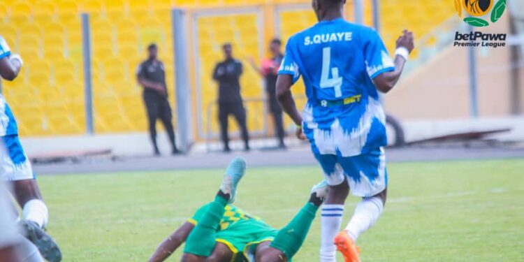 ghana pl emmanuel antwi scores brace as olympics beat nsoatrema in accra