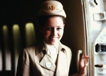 How a Pan Am flight attendant fell in love with a CIA officer on an airplane