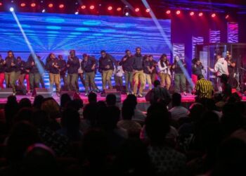 ICGC Christ Temple choir’s ministration captivates audience at Adom Praiz 2023