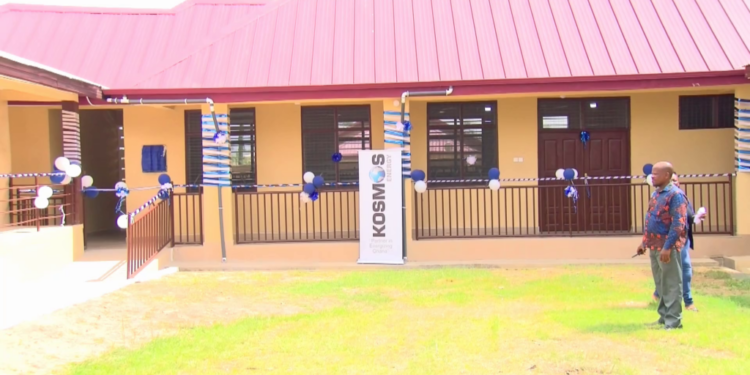 kosmos energy hands over 60 bed capacity dormitory to ashanti school for the deaf and blind