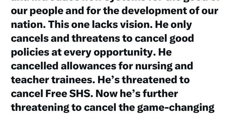 mahama is by far the biggest threat to ghanas progress ntim fordjour